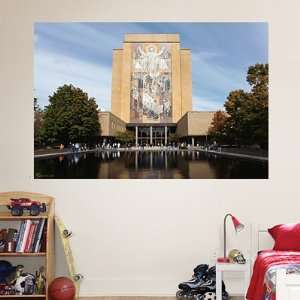   Dame Fathead Wall Graphic Touchdown Jesus Mural   NCAA: Home & Kitchen