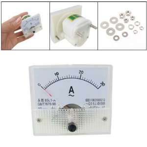  AC 1 30A Analog Amperemeter Panel Meter Gauge 85L1 A: Home 