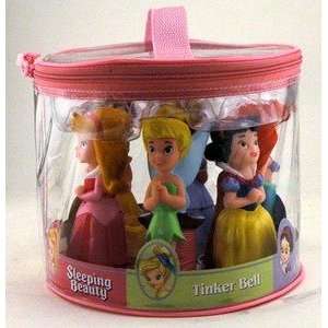 Disney Princess 6 pc Bath Toy Set