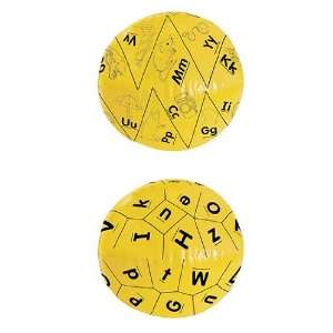    9 Pack CARSON DELLOSA ALPHABET BEACH BALLS 