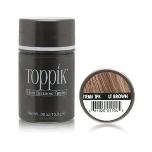 Toppik Hair Building Fibers 10.3g   Light Brown Health 