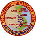 usaf patch 100 missions se asia b 52 stratofortress  
