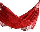 red rio sensation braz il cotton hammock w crochet bor