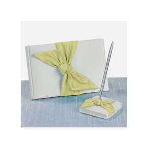  Love Knot Guest Book and Pen Set Style DB42GBPI/APP: Arts 