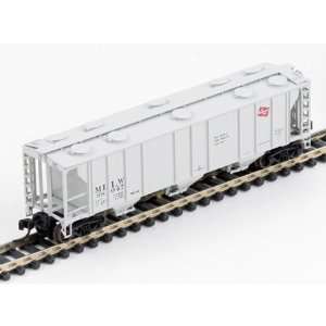  N RTR PS2 2893 Covered Hopper MILW #98047: Toys & Games