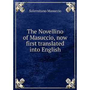   , now first translated into English Salernitano Masuccio Books