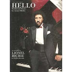  Sheet Music Lionel Ritchie Hello 101 