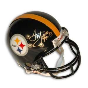  Louis Lipps Autographed Pittsburgh Steelers Mini Helmet 