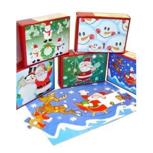  6 New Christmas Holiday Season Toy Gift Jigsaw Puzzles 