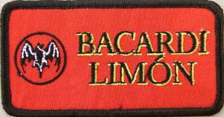 BACARDI LIMON BEER EMBROIDERED PATCH #01  