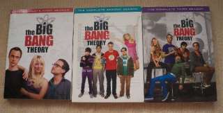 THE BIG BANG THEORY~Seasons 1 3~DVD Boxed Set~U.S. 883929197385  