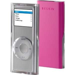  Belkin Acrylic Case for iPod nano 2G (Pink/Cloud): Belkin 