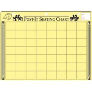  Post It Seating Chart & 60 Cards