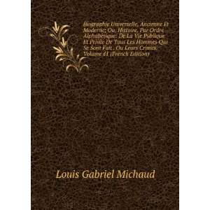   Leurs Crimes, Volume 41 (French Edition) Louis Gabriel Michaud Books