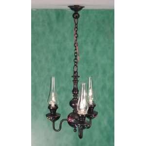  Tole Painted Chandelier