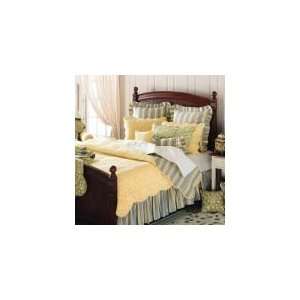  Yellow Toile King Size Quilt   Girls Bedding: Home 