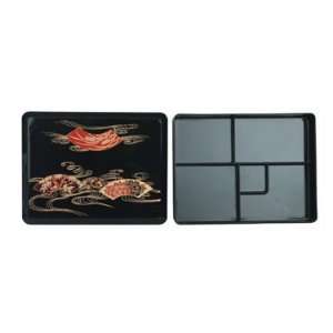 Thunder Group JPRB001 Makunouchi Bento Server w/ Removable Tray 