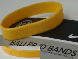 NIKE Baller ID 1 Band YELLOW DISCONTINUED bracelet NBA Basketball 