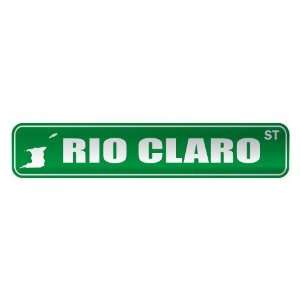   RIO CLARO ST  STREET SIGN CITY TRINIDAD AND TOBAGO: Home Improvement