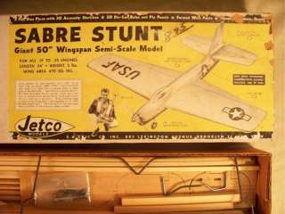   50 U Control Line Balsa Model Airplane Kit for 19 35 Engine  