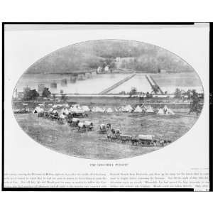   Meads Army,Potomac River,Berlin,MD 1863,Battle