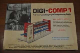Vintage Digi Comp 1 Binary Computer Game Digital  1963  