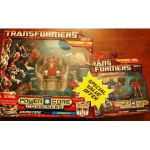   Grimstone with Dinobots and Salvage with Bomb Burst: Toys & Games