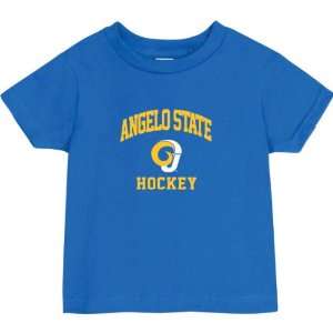 Angelo State Rams Royal Blue Toddler/Kids Hockey Arch T Shirt  