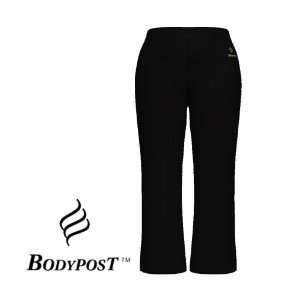   Womens HyBreez Exercise Capri Yoga Pants, Size: S, Color: Black/Lemon