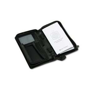  Day Timer(R) Handheld Leather Computer Binder, 3 1/2in. x 