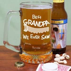  Personalized Best We Ever Saw Glass Mug
