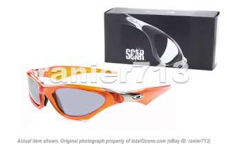 NEW Oakley Scar Sunglasses Persimmon/Black Iridium  