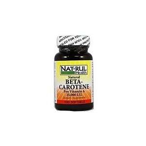  Beta Carotene Softgel 25 Mu N R Size 100 Health 