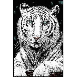   Area Zone Rug 7206S Snow Tiger Rug 3 7x5 3