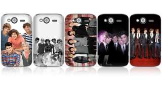 One Direction 1D British Boy Band Hard Snap on Back Case for HTC 