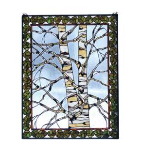 Royal Castle Stained Glass Window Estate Design Amber  