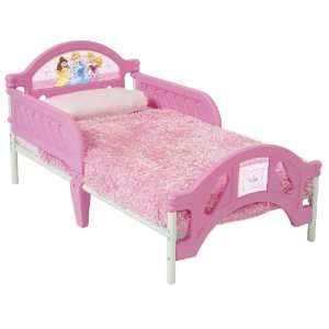    Delta Disney Princess Pretty Pink Toddler Bed: Toys & Games