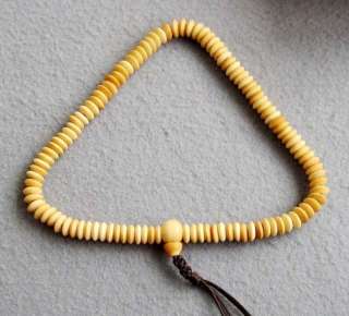 Ox bone Carved Beads Tibetan Buddhist Prayer Mala  