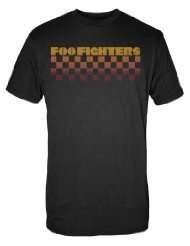 FEA Mens Foo Fighters Checkers Men Lightweight Tee