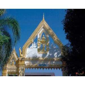  Wat Thung Si Muang Gate Scenic Photo