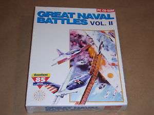 Great Naval Battles Vol. 2 SSI (PC) game cd rom volume  