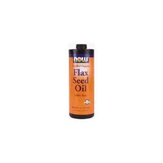  100% Pure Certified Organic Flax Seed Oil 24 Fl oz from 