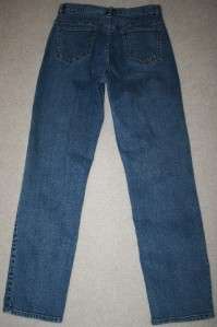 EDDIE BAUER Stretch Jeans Size 6 Straight Leg 28 x 31 Denim Womens 