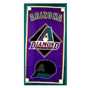  MLB Arizona Diamond Towel   Beach Bath Towel Toys & Games