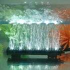 Aqaurium Fish Reptile BEAMING BUBBLE Up Air luminous Underwater LED 