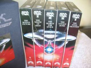 Star Trek The Movies 25th Anniversary Collection VHS 097360295436 