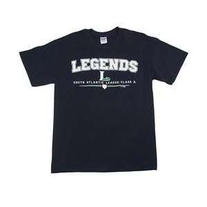   Legends Vaughan T Shirt by Bimm Ridder   Navy Large