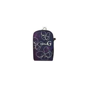 Fabric Bag with Belt Loop & Optional Carabiner (Purple) for Panasonic 