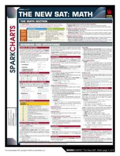   SAT Math (SparkCharts) by SparkNotes Editors, Barnes 