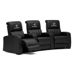   Mizzou Tigers Leather Theater Seating/Chair 3pc: Sports & Outdoors